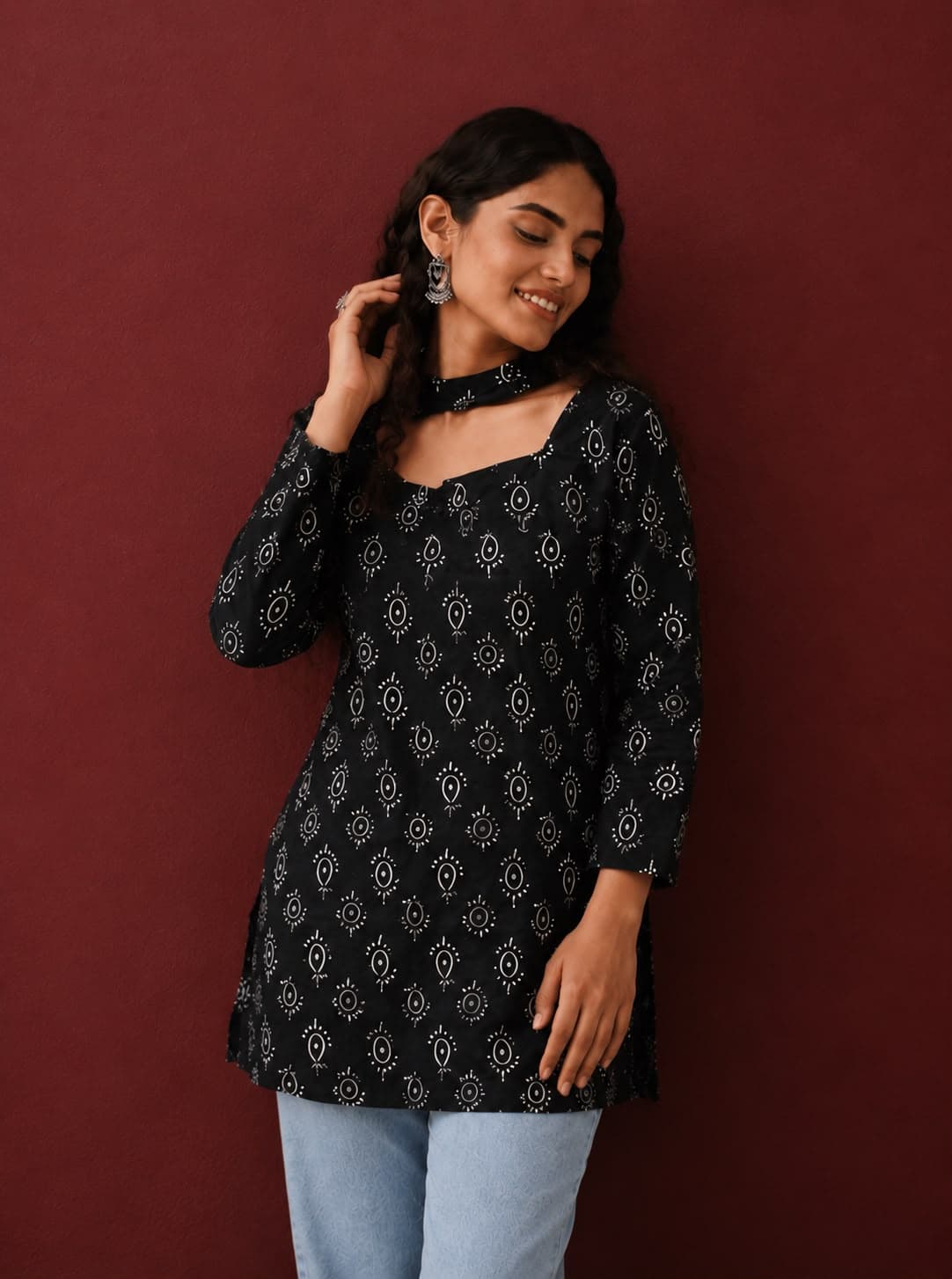 Midnight Echo Kurta